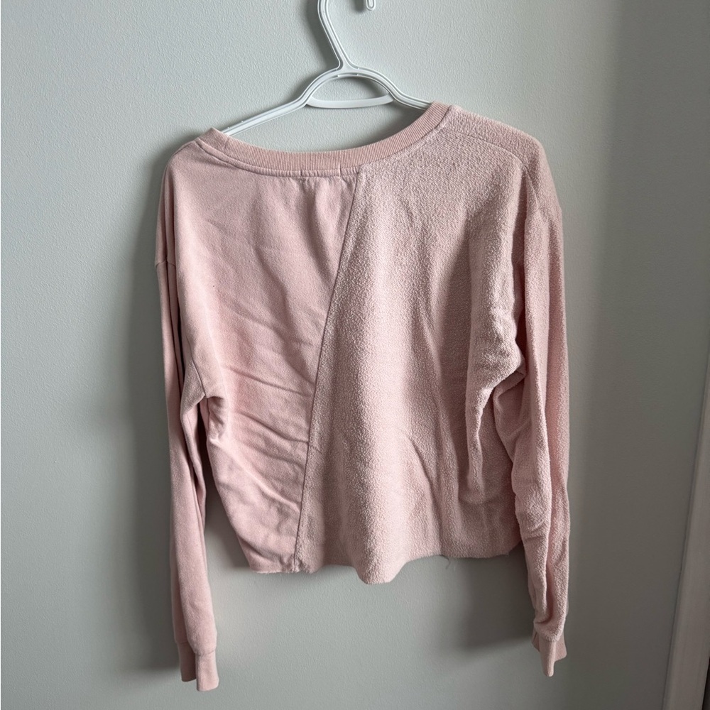Garage- Pink Crew Neck - Picture 3 of 4